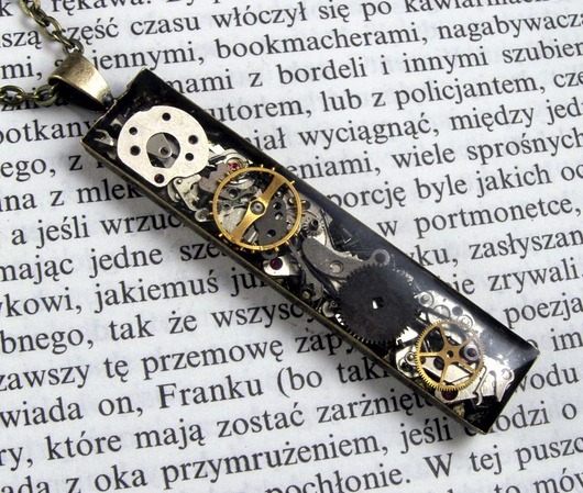 Mechaniczny naszyjnik 113 Zegarynki