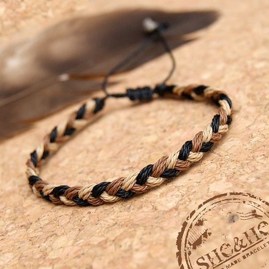 Big braid -BLACK brown SHEandHE