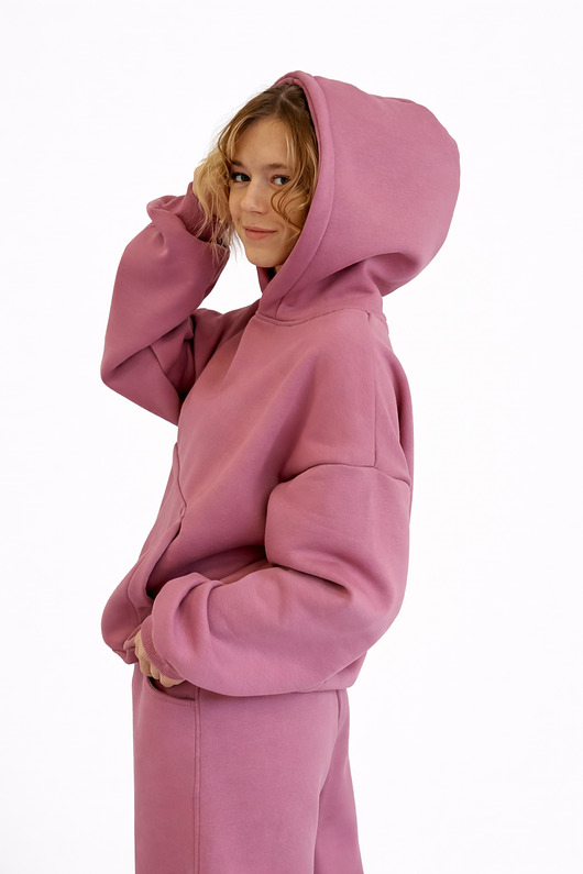 bluza z kapturem damska Bluza - 330 GSM   Blue