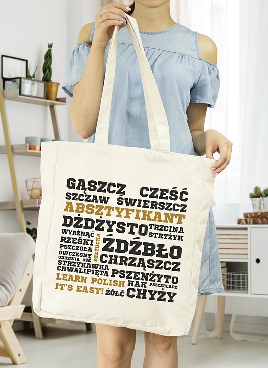 Duża torba na zakupy- Absztyfikant  AllbagAllprints