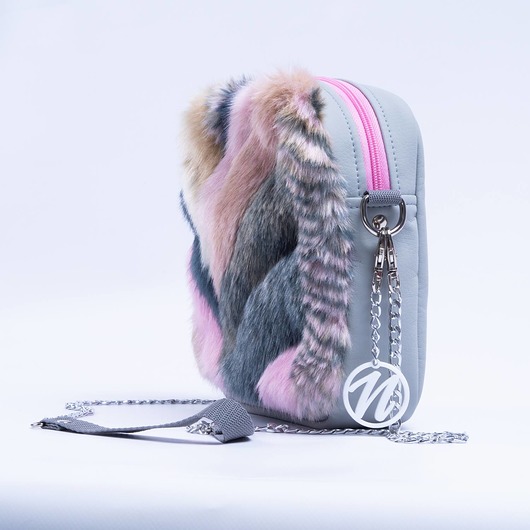 Mini torebka Nerka 2W1 na pas Pastelove Natty design