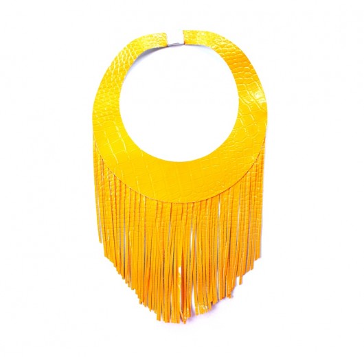 Circles and lines- yellow  Republika jewelry