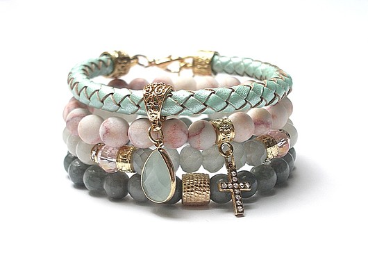 Pink and olive  /10.10.17/ set KiKa pracownia