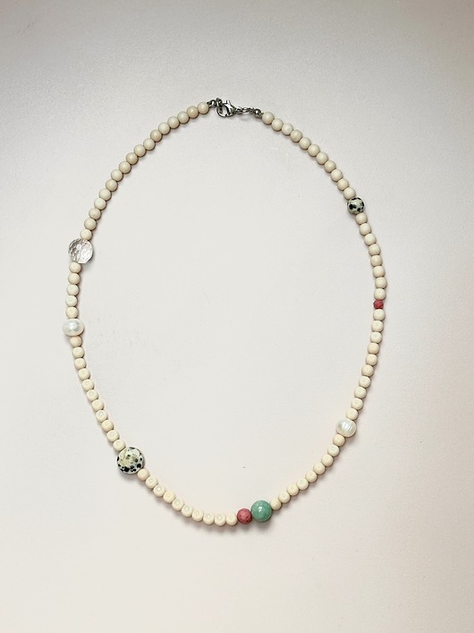 korale Naszyjnik z kamieni