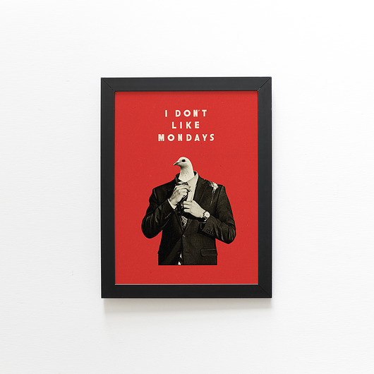 plakaty plakat // i don't like mondays // a3