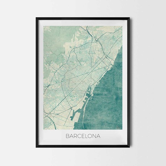 Plakat Barcelona - CityArtPosters CityArtPosters