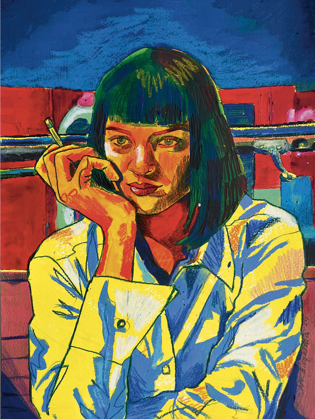 plakaty Plakat Mia Wallace
