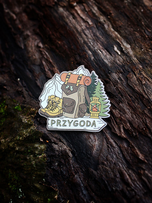 przypinki Przypinka pins Przygoda
