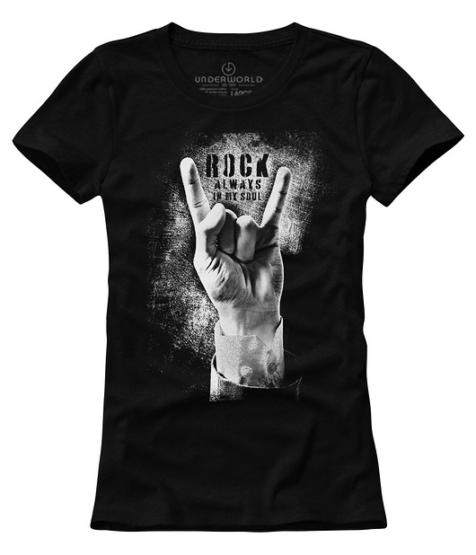 t-shirt damskie T-shirt damski UNDERWORLD Rock always in my soul