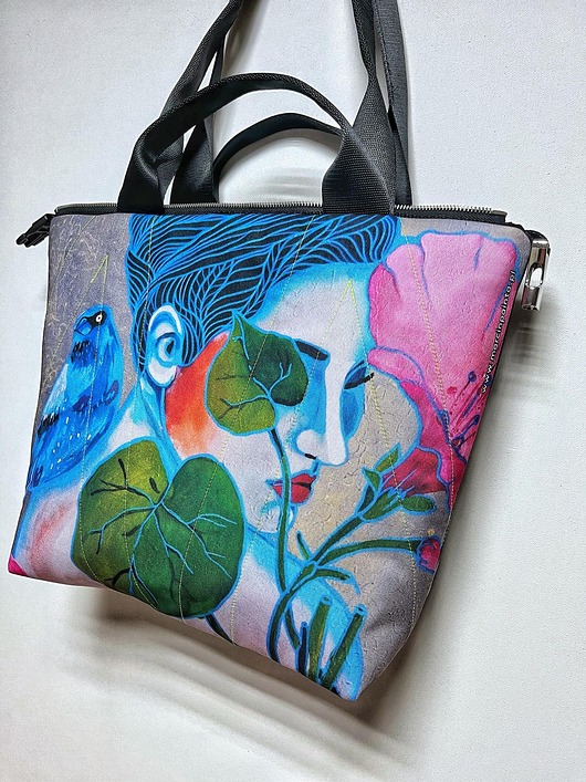 torby na ramię 2006 art MIMA bag SHORT & Marcin Painta print