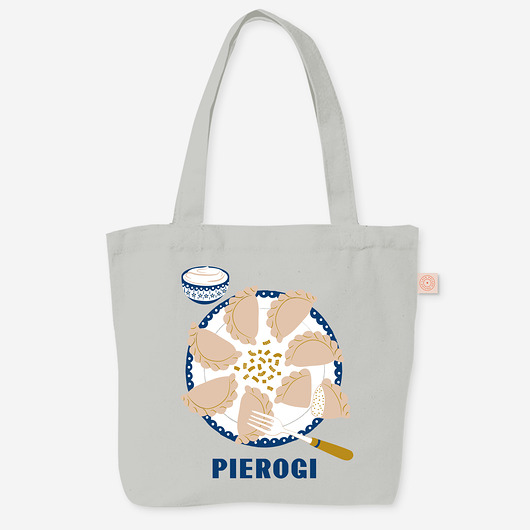 torby na zakupy Torba bawełniana Pierogi
