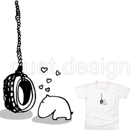 T-shirt P003 duet design Duet design