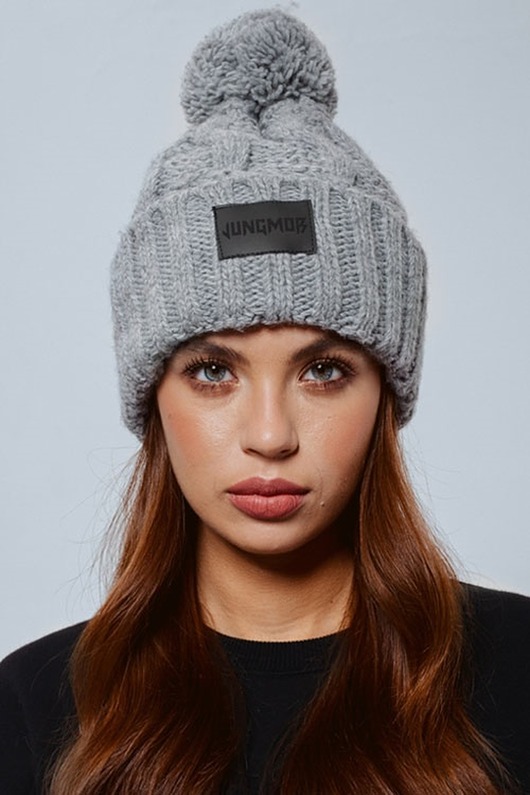 Czapka Mess Light Grey JUNGMOB