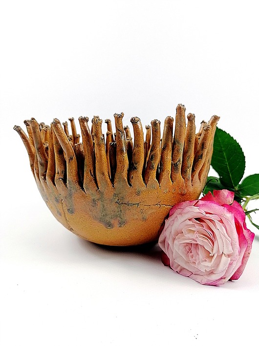 Misa ceramiczna z kolekcji Morskiej poLEPIONE