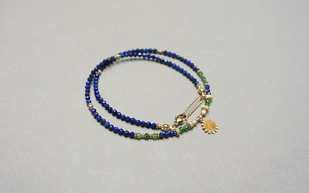 chokery Lapis lazuli  vol. 20 /17.10.25/ choker - Szlachetna kolekcja