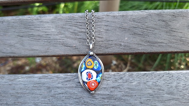 wisiory Millefiori - wisiorek
