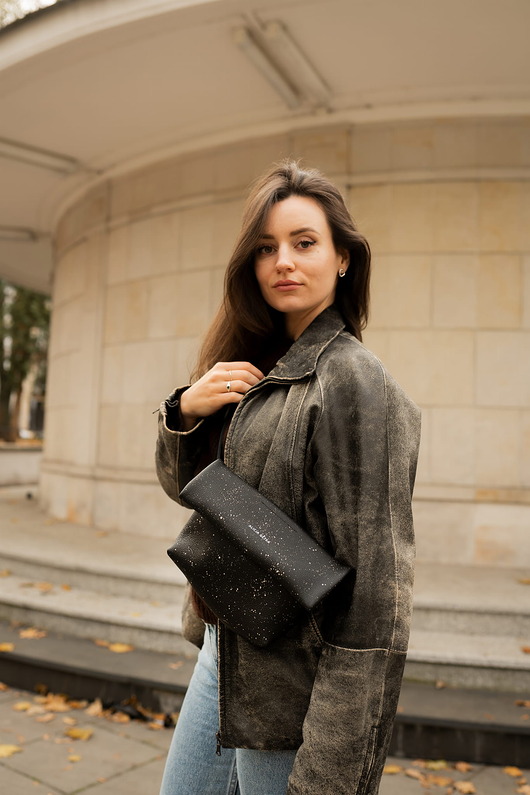 saszetka nerka Dual Bag MAXI Night Sky