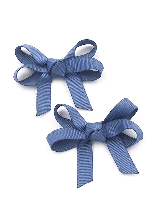 ozdoby do włosów dla dzieci Spinki do włosów Kokardki Loop Bows Smoke Blue