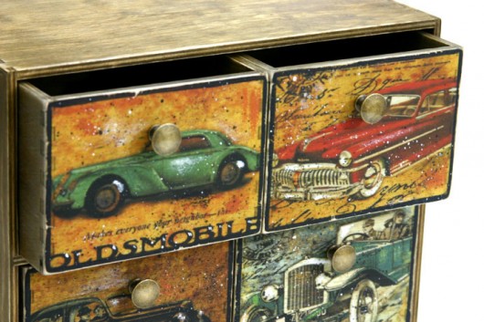 Komódka retro car Ilona Matuszewska