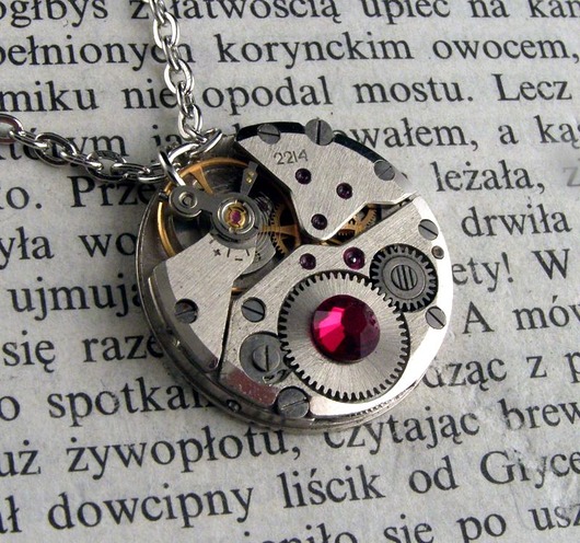 Mechaniczny naszyjnik 161 Zegarynki