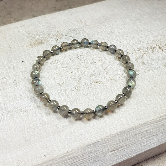 bransoletki z kamieni naturalnych Bransoletka z labradorytu b23