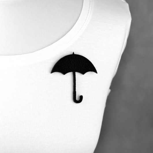FeltUmbrella felt label