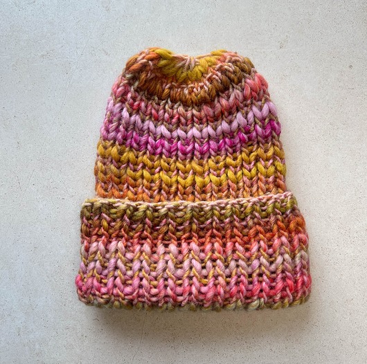 czapki damskie Czapka zimowa beanie Aurora różowa
