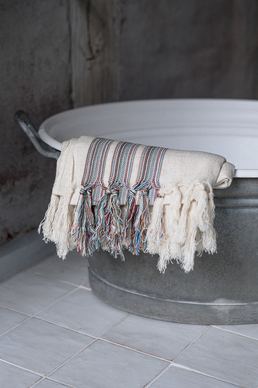 koce i narzuty Kumru - cienki, delikatny ręcznik turecki