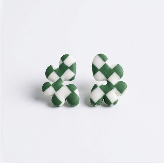 kolczyki z masy plastycznej Kolczyki Candy