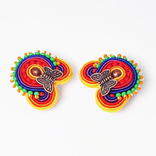 kolczyki soutache Sutaszowe kolczyki MARIPOSA1