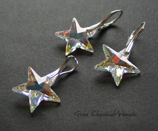 kryształ Swarovski - gwiazdki Gosia Chruściel-Waniek