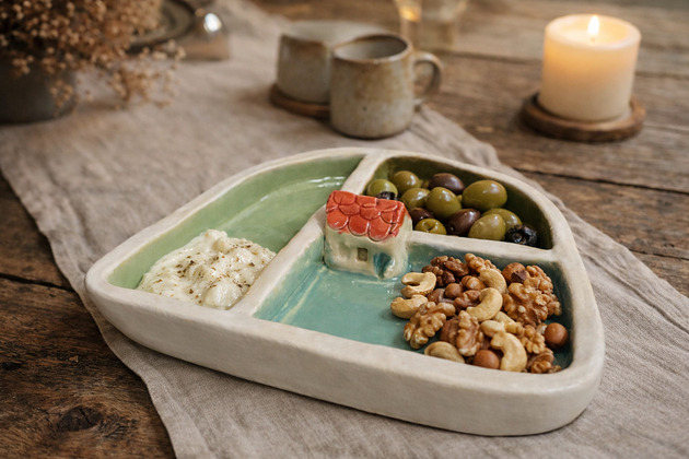 patery i talerze Talerz  dekoracyjny