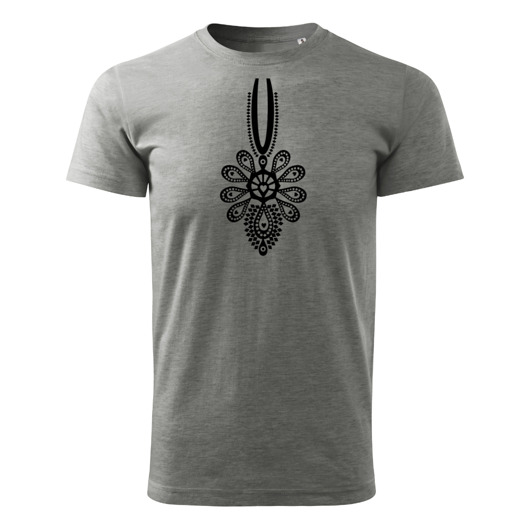 t-shirty męskie Tatra Art podhalańska Parzenica t-shirt szary