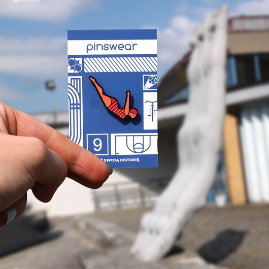 przypinki Pins "Pływaczka"