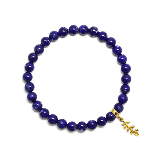 bransoletki z kamieni naturalnych Karma - Bransoletka  z lapis lazuli