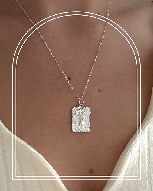 srebrne naszyjniki Naszyjnik Ciałko