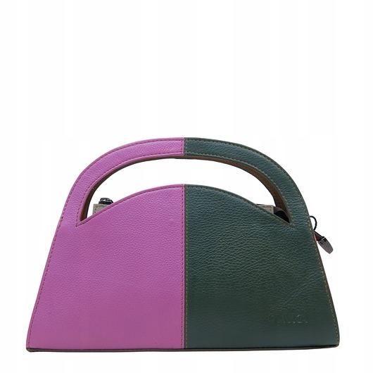 torby na ramię Torebka skórzana do ręki i na ramię dwustronna skórzana oryginalna OLIVKA