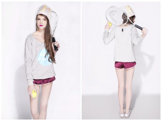 Take A Chill Pill - gray jumper Pudle w Pudle