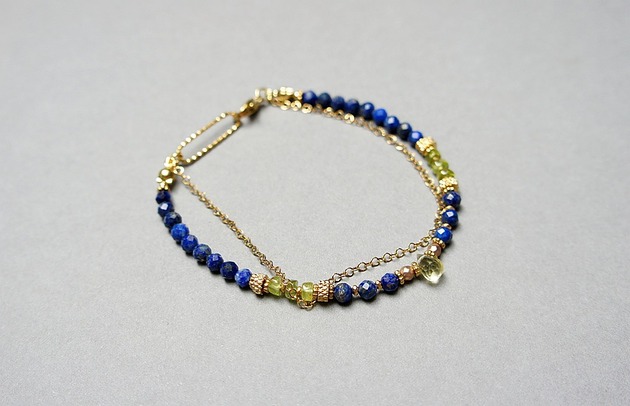 bransoletki z kamieni naturalnych Lapis lazuli vol. 16 - bransoletka /07.07.25/ Szlachetna kolekcja