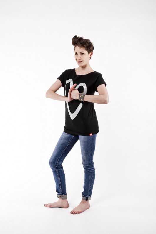 rock my heart | oversize S | t-shirt familove