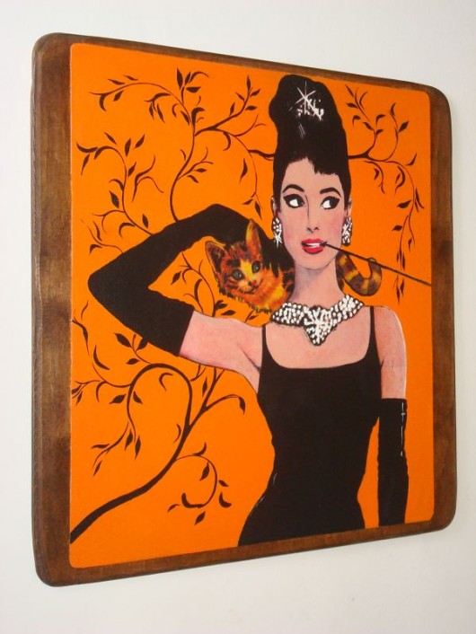 Hepburn orange - na zamówienie misha szura