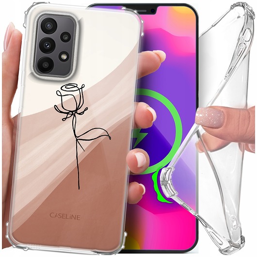etui na telefon Etui do Samsung A23 i A23 5G pancerne case Anti-shock silikon pokrowiec