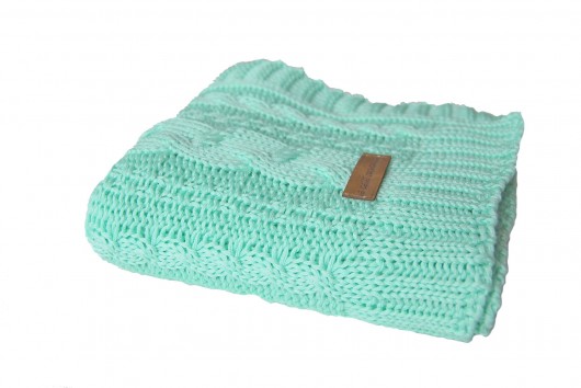 kocyk bawełniany CHIC MINT Le petit cochonnet