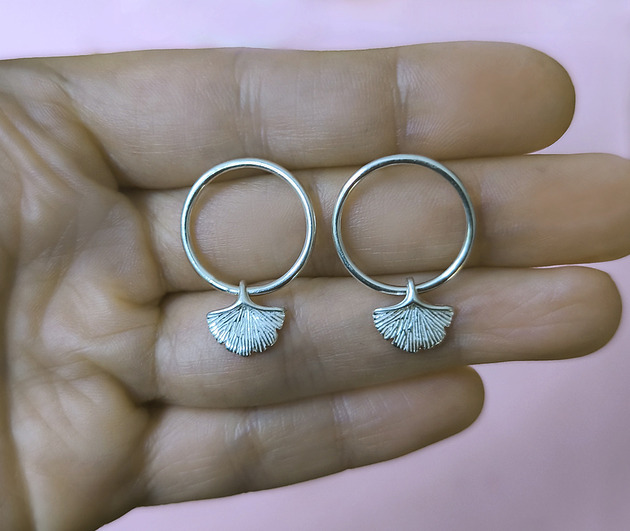 kolczyki srebrne Kolczyki Nature - srebro 925