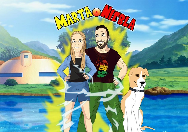 plakaty Plakat Dragon Ball Z portret dla par, portret rodzinny