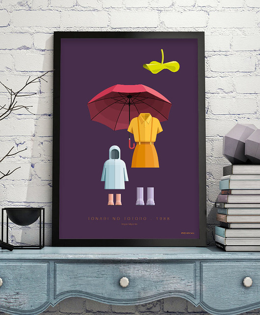 plakaty Mój sąsiad Totoro - plakat 50x70 cm