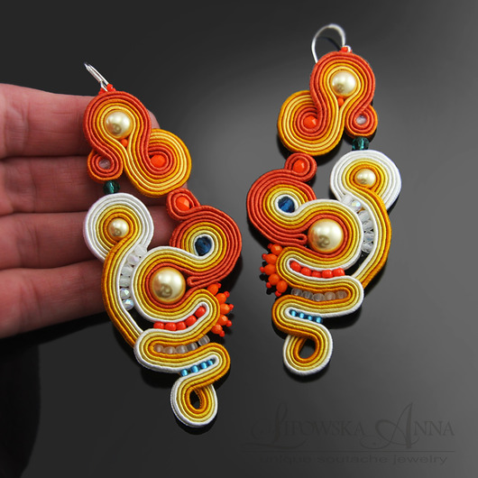 kolczyki soutache Kolczyki  567