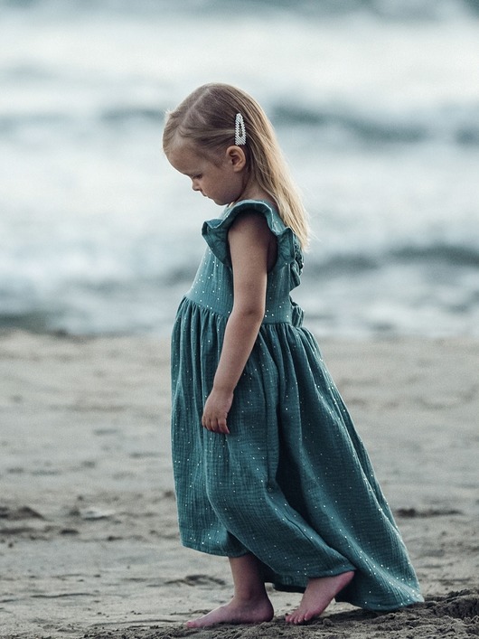 Sukienka Marina Gold MAGNESSI Kids Fashion