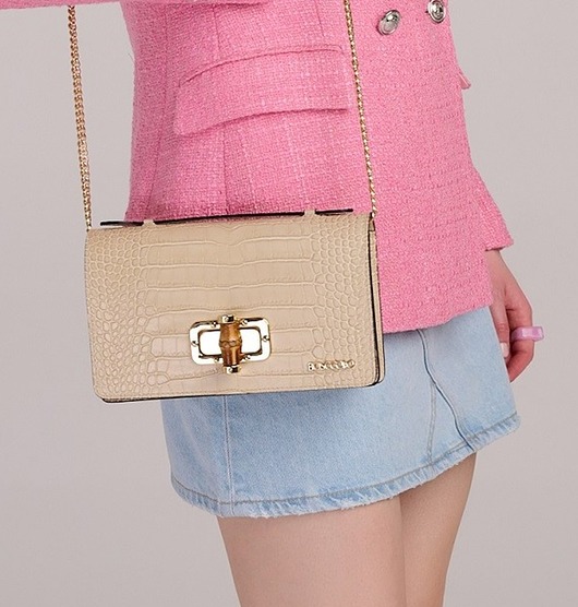 torby na ramię Torebka Skórzana - uchwyt i pasek (6735)