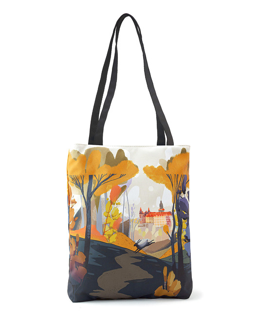 torby na zakupy Zamek Książ: Szoperka wodoodporna na zamek